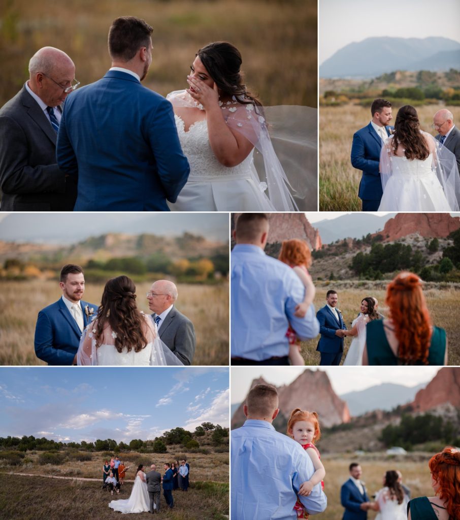 Colorado couple writes and recites their own vows