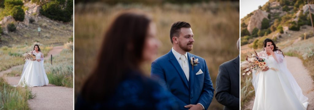 Colorado Springs ceremony where couple wrote their own vows