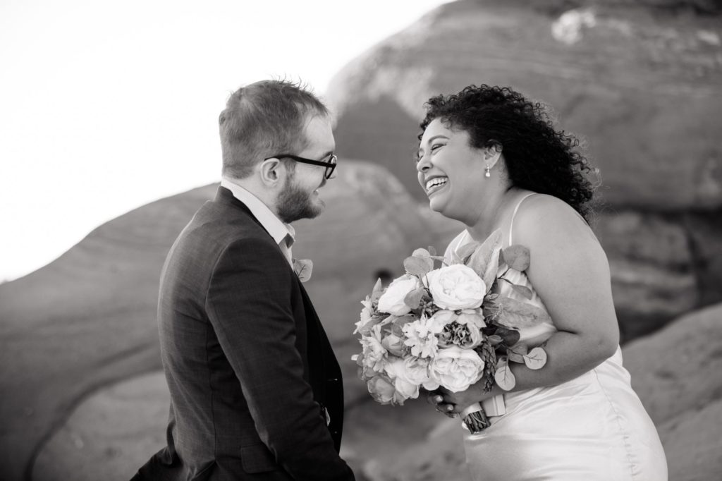 black and white photo from 2021 popular wedding dates