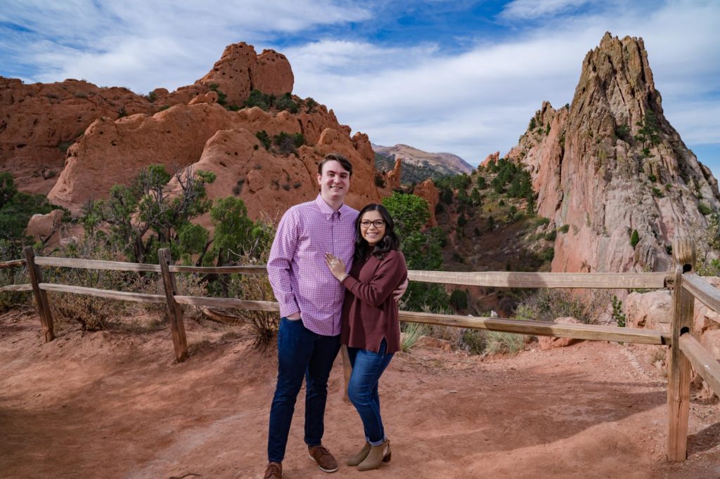 Couple surprised by Colorado proposal photographer