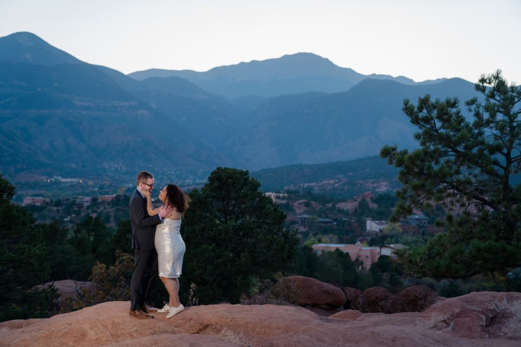 Colorado bride and groom on 2021 popular wedding date