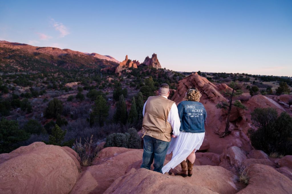 Couple elopes in best Colorado location