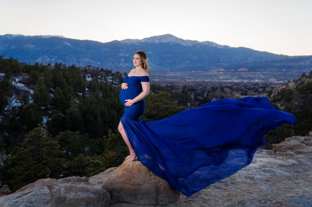 Colorado Springs maternity portraits