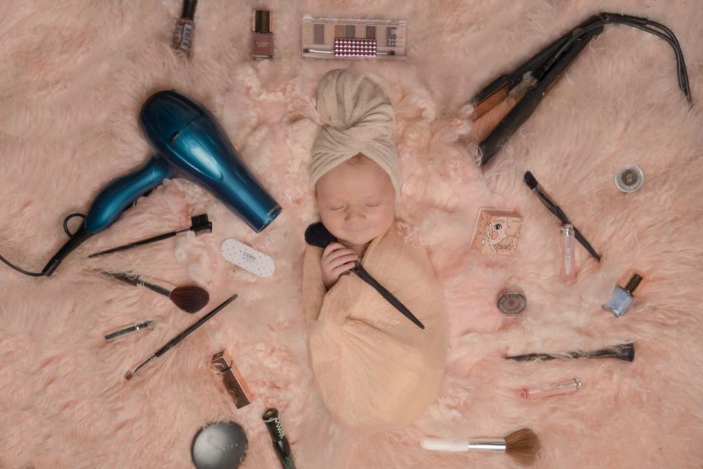 makeup artists baby newborn inspiration
