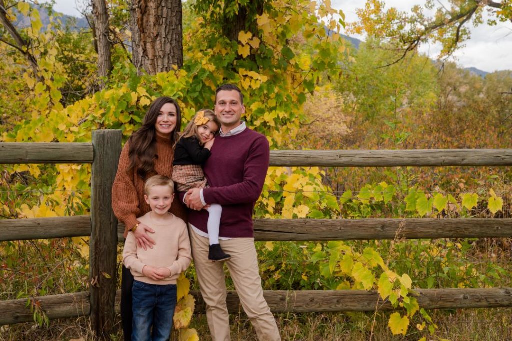 Fall Colorado Family Portraits