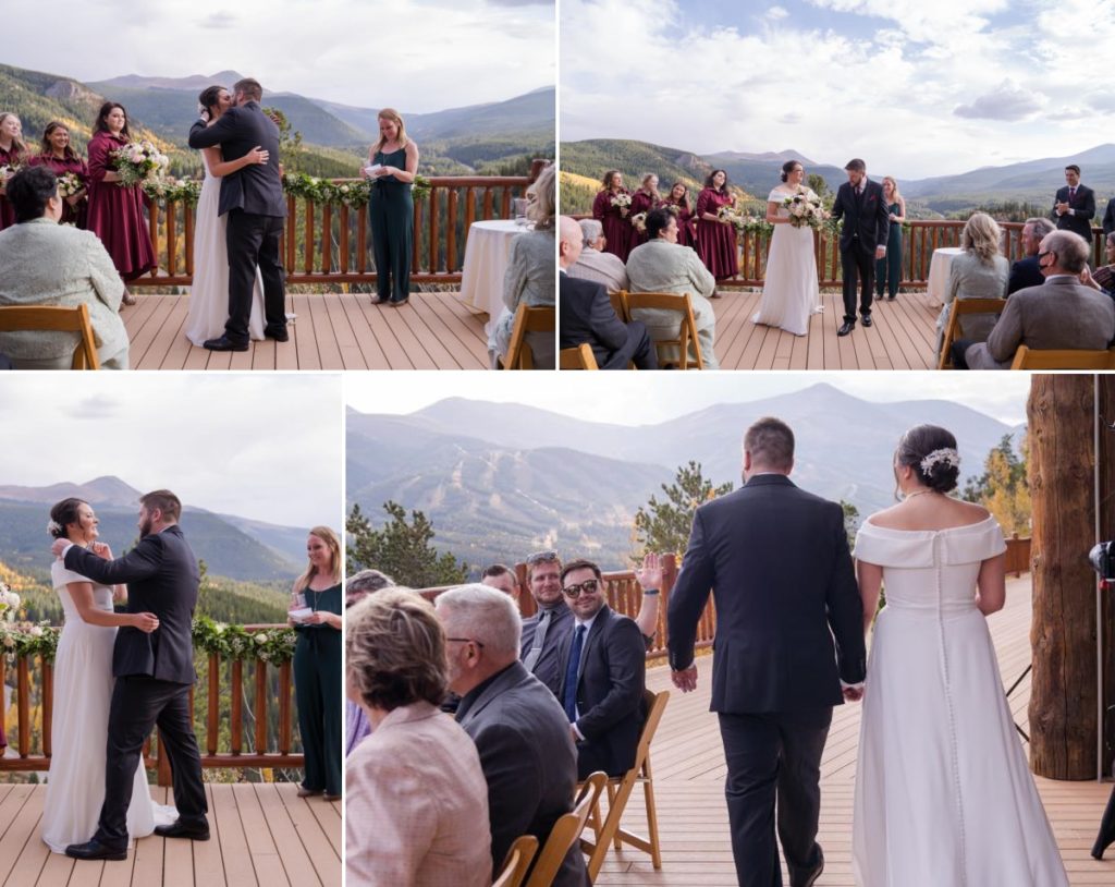 wedding ceremony at Lodge at Breckenridge