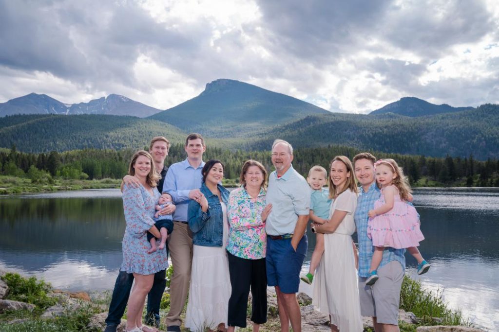 Summer Rocky Mountain National Park Family Portraits
