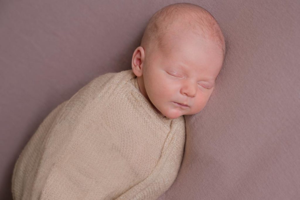 newborn baby boy wrapped photos