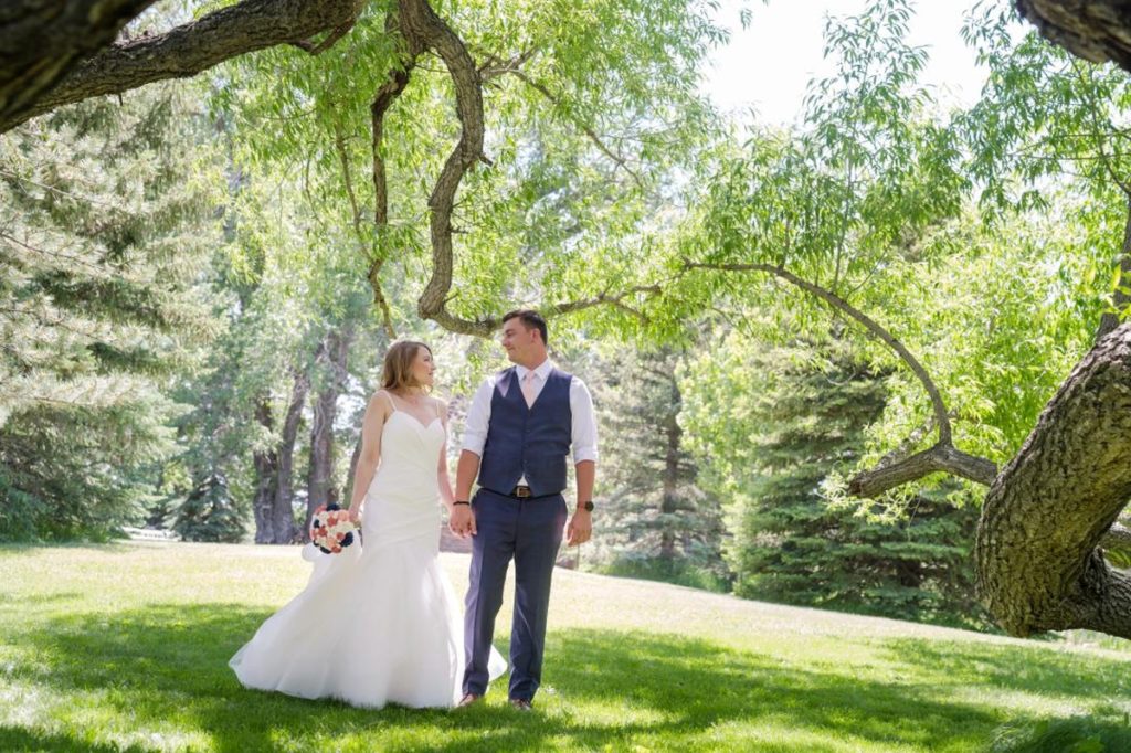 May wedding in Elizabeth Colorado