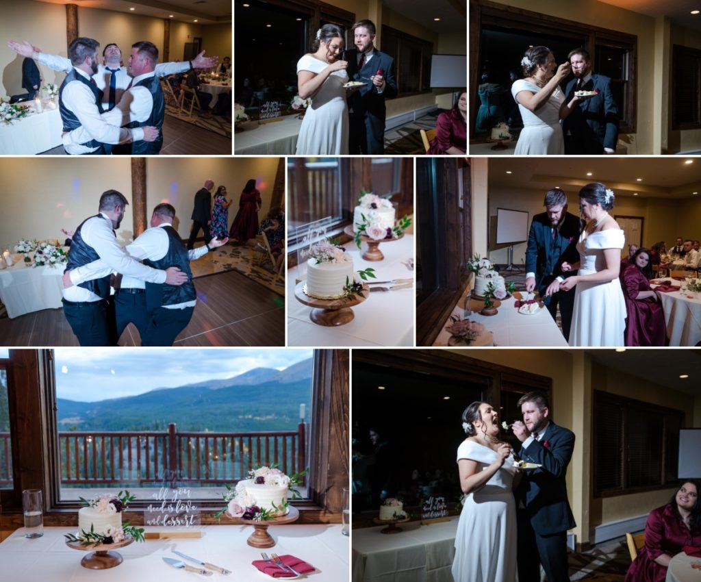 first dance couple at Lodge at Breckenridge