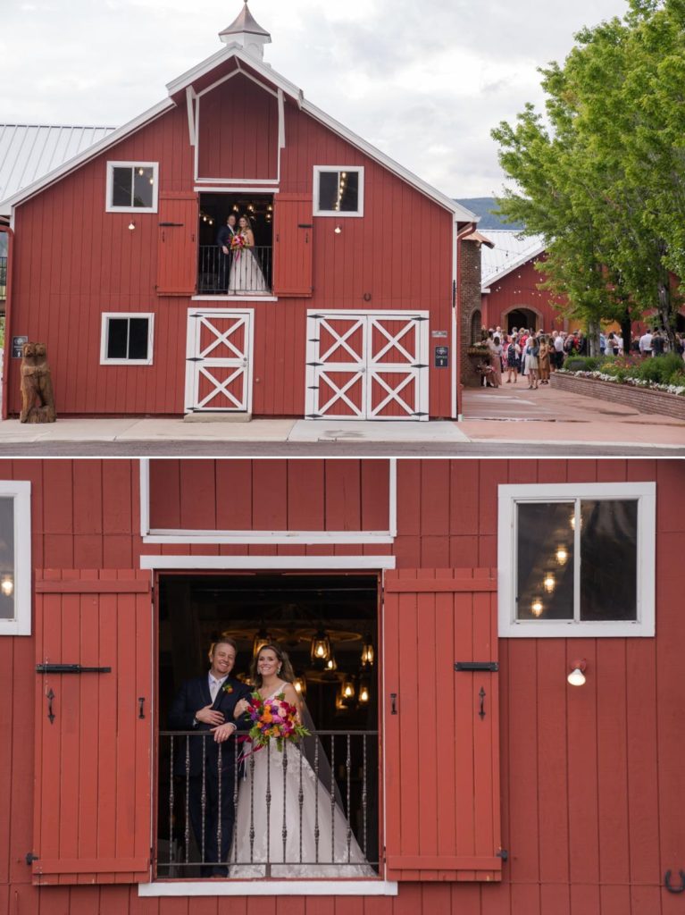 Crooked Willow summer wedding red barn