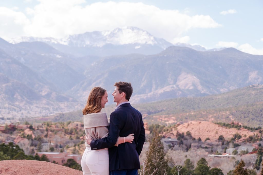 Colorado SPrings surprise engagement photographer