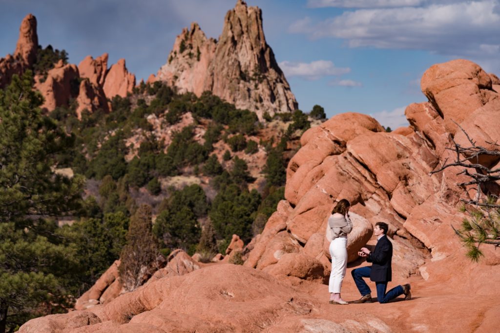 Engagement Photographer Surprise Proposal