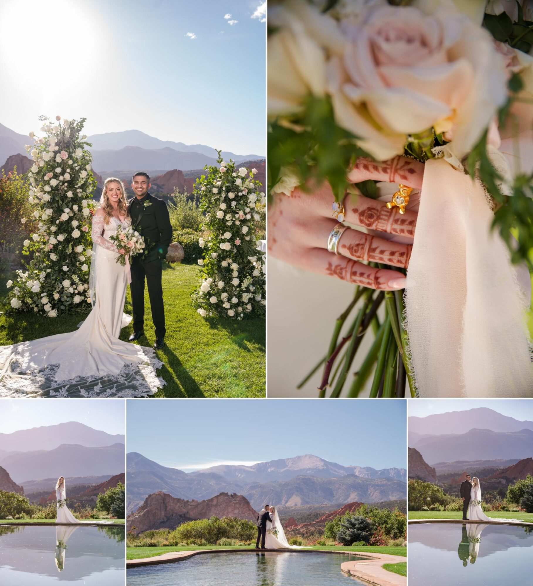 Indian Fusion wedding at Garden of the Gods Resort