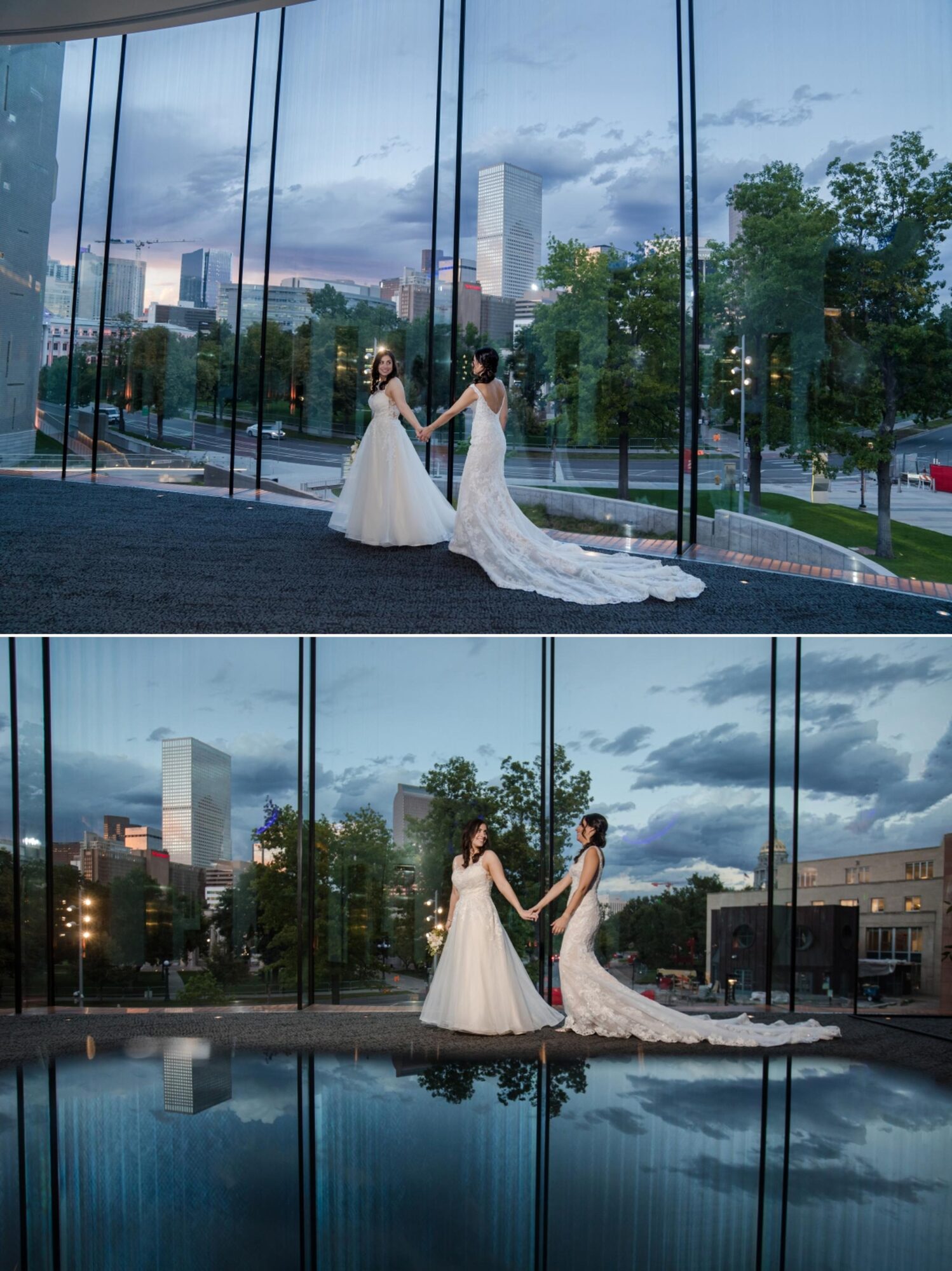 Denver Art Museum wedding ceremony indoor