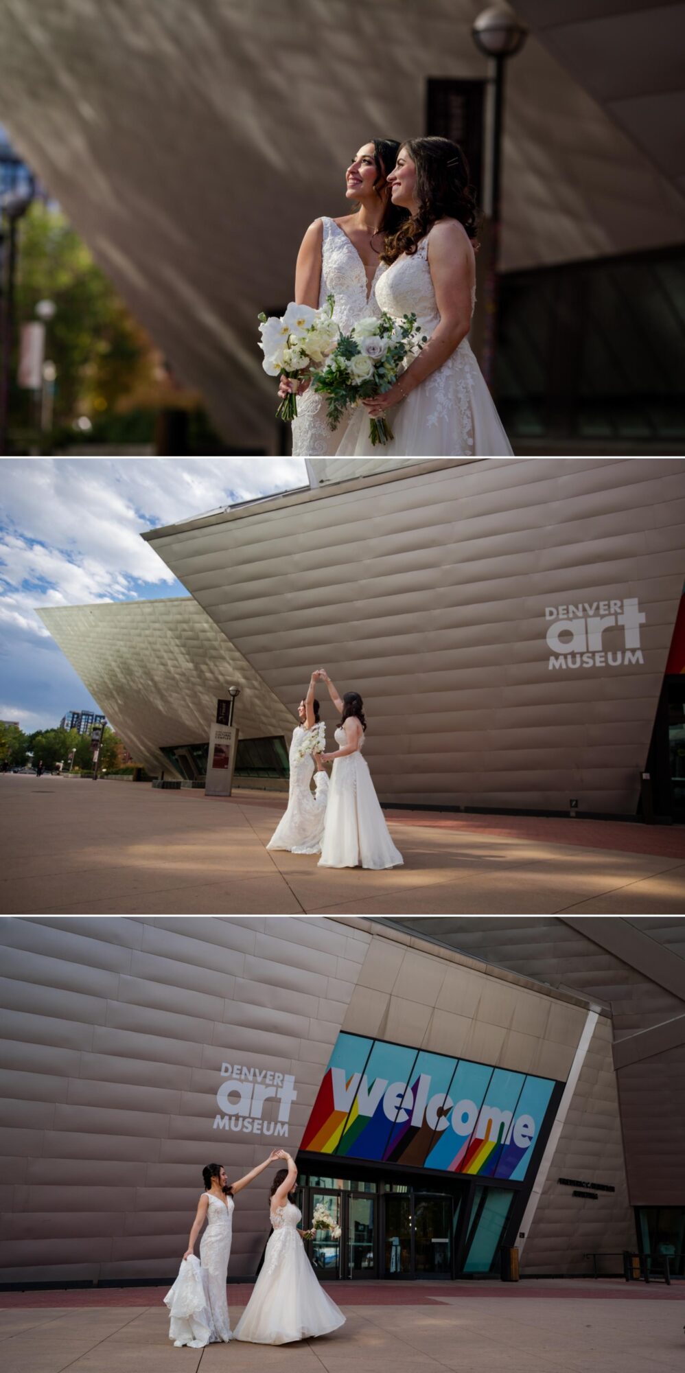 Denver Art Museum Wedding photographers