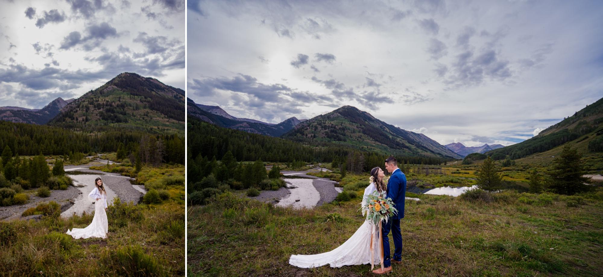 Crested Butte Rocky Mountain elopement